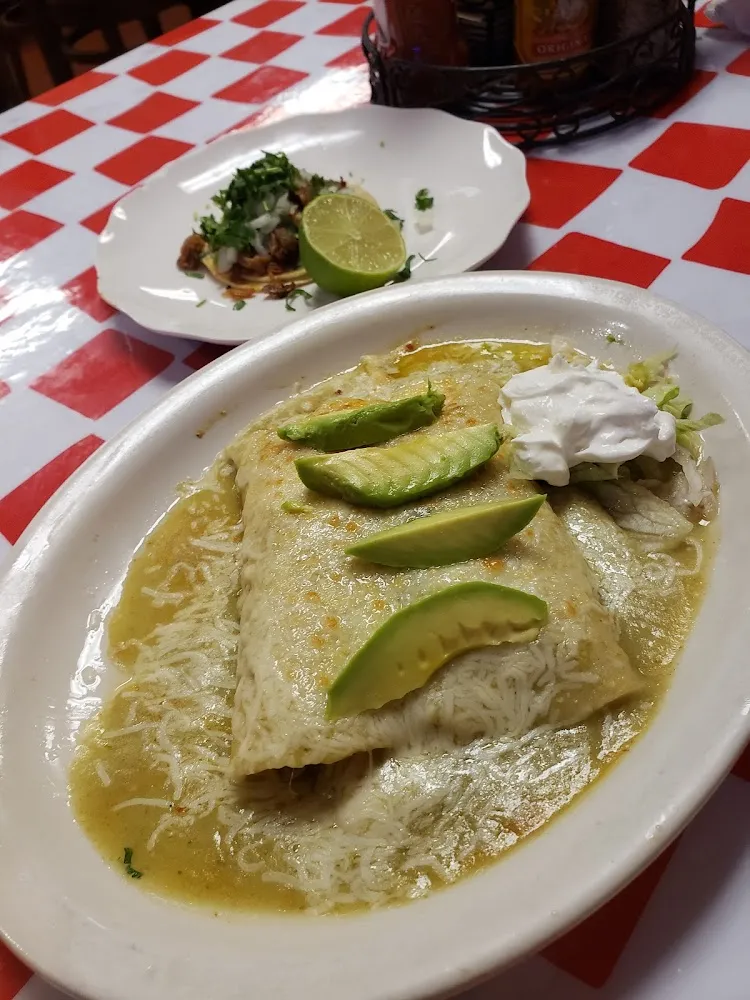 Chicken Enchiladas Suizas